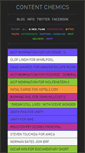 Mobile Screenshot of contentchemics.com